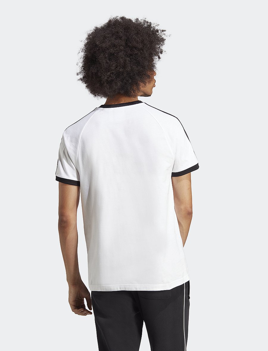 adidas Originals - 3-STRIPES TEE - oberteile & t-shirts - white - 3