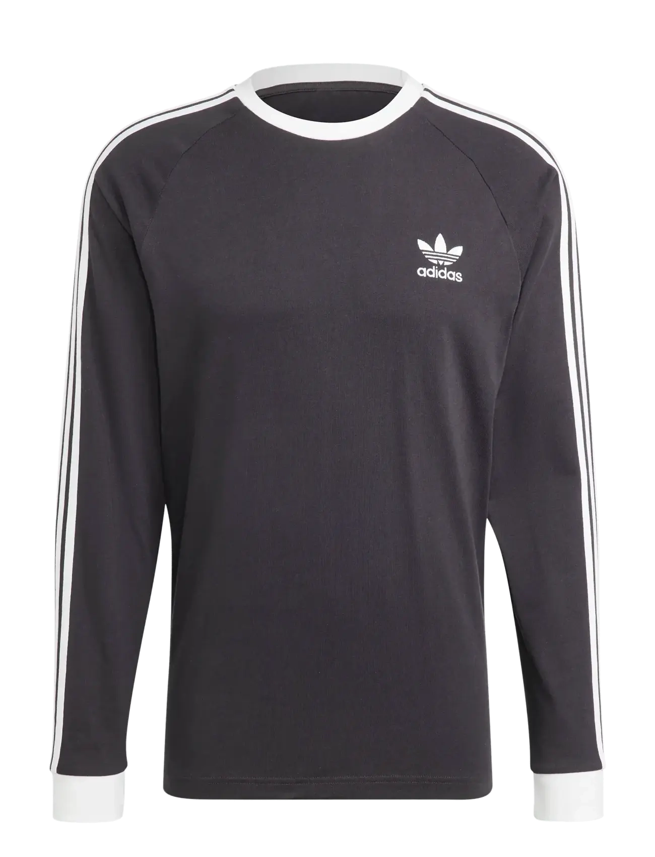 adidas Originals - 3-STRIPES LS T - bluzki z długim rękawem - black - 1