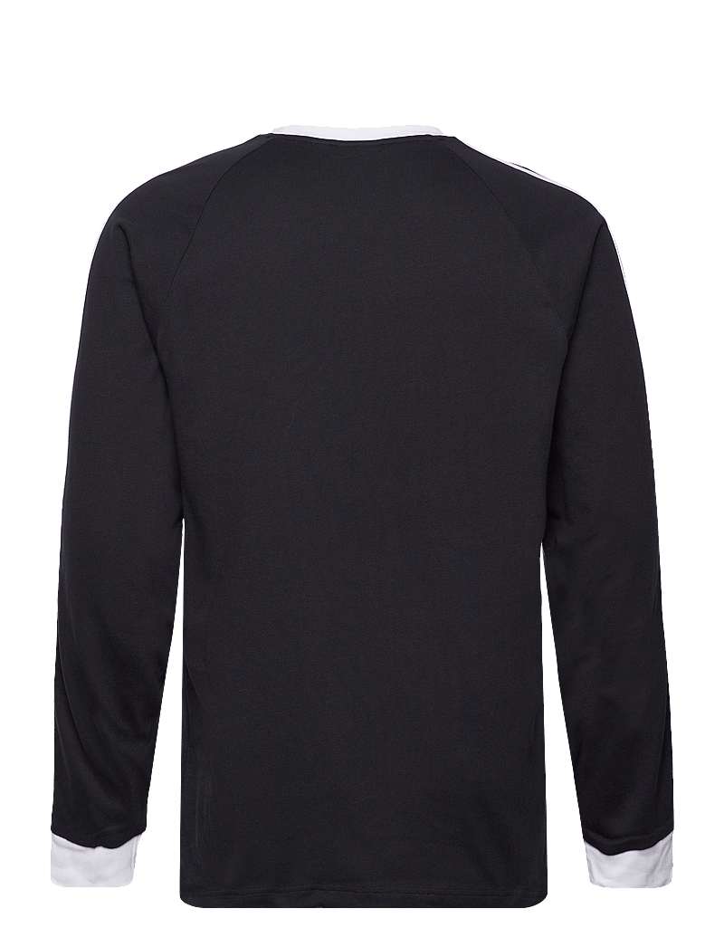 adidas Originals - 3-STRIPES LS T - langarmshirts - black - 2