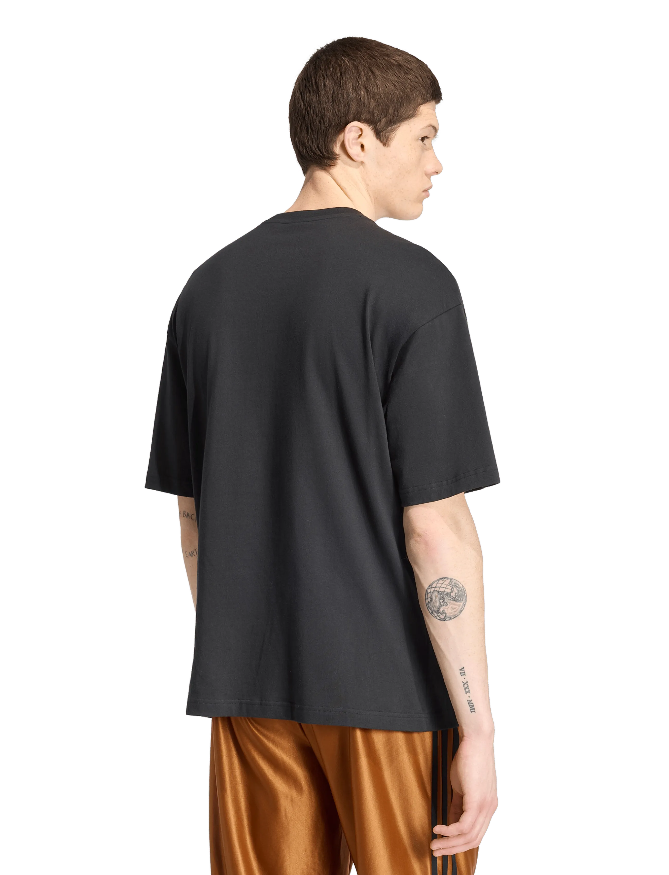 adidas Originals - CAMO TEE TONGUE - oberteile & t-shirts - black - 5