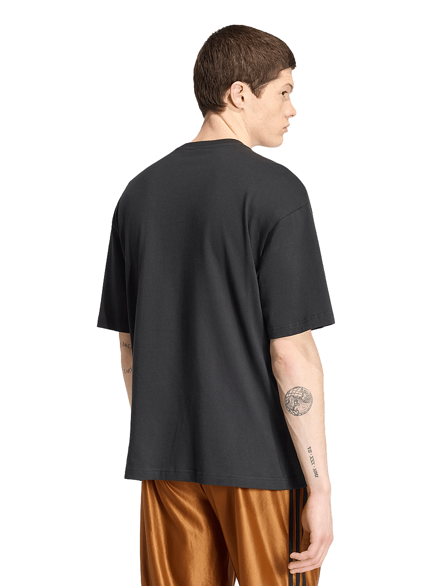 adidas Originals - CAMO TEE TONGUE - oberteile & t-shirts - black - 5