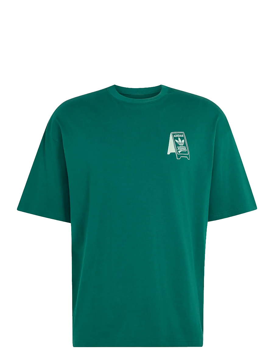adidas Originals - FOOD CART TEE - alussärgid ja t-särgid - cgreen - 1