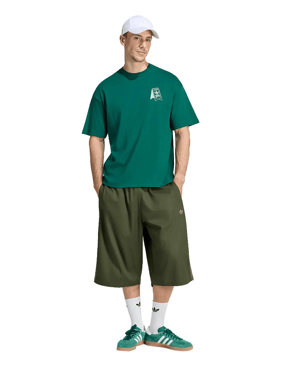 adidas Originals - FOOD CART TEE - alussärgid ja t-särgid - cgreen - 0