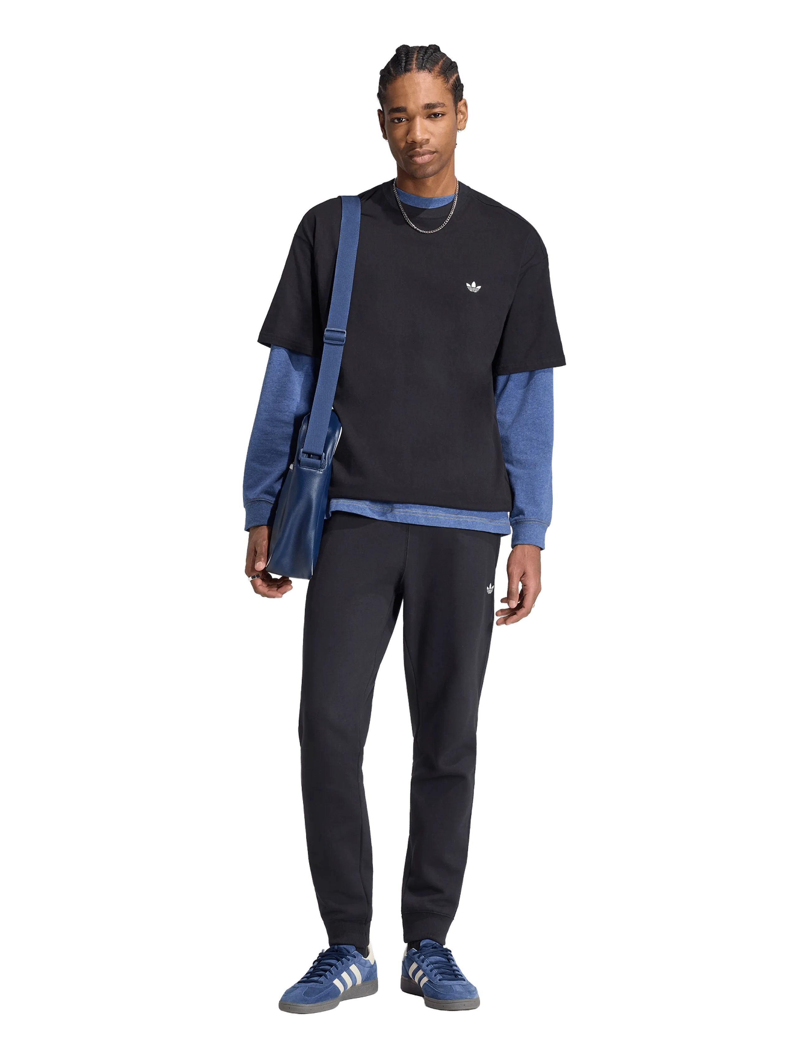 adidas Originals ESS TEE - Festival outfit - BLACK / black