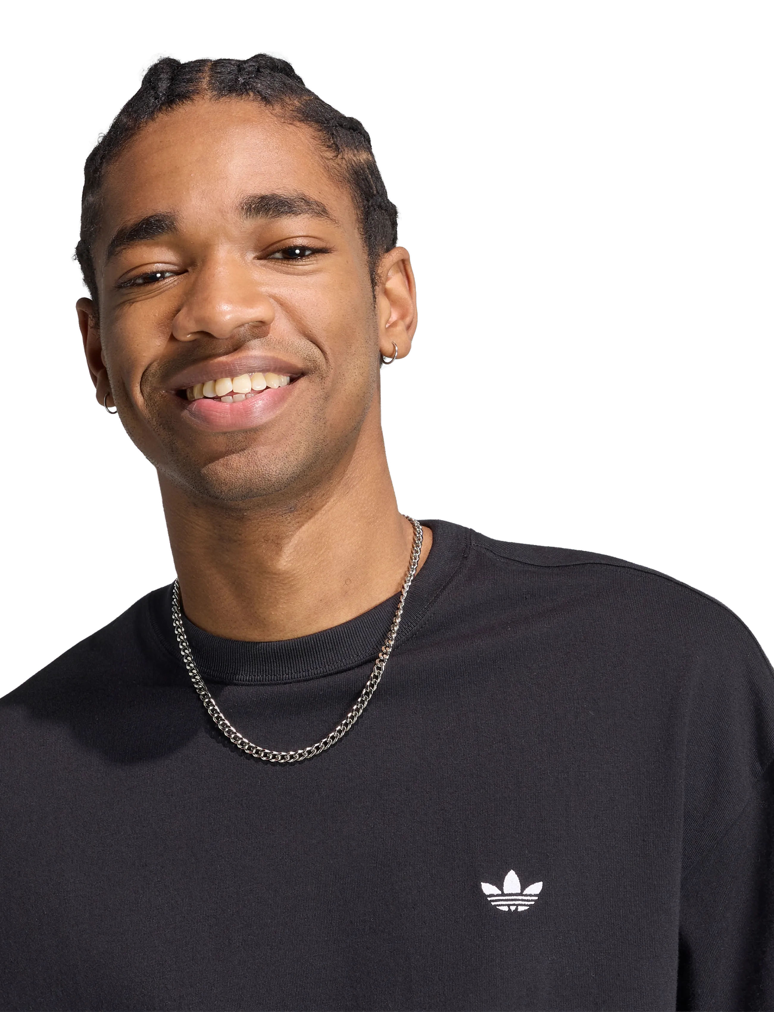 adidas Originals - ESS TEE - t-shirts - black - 3