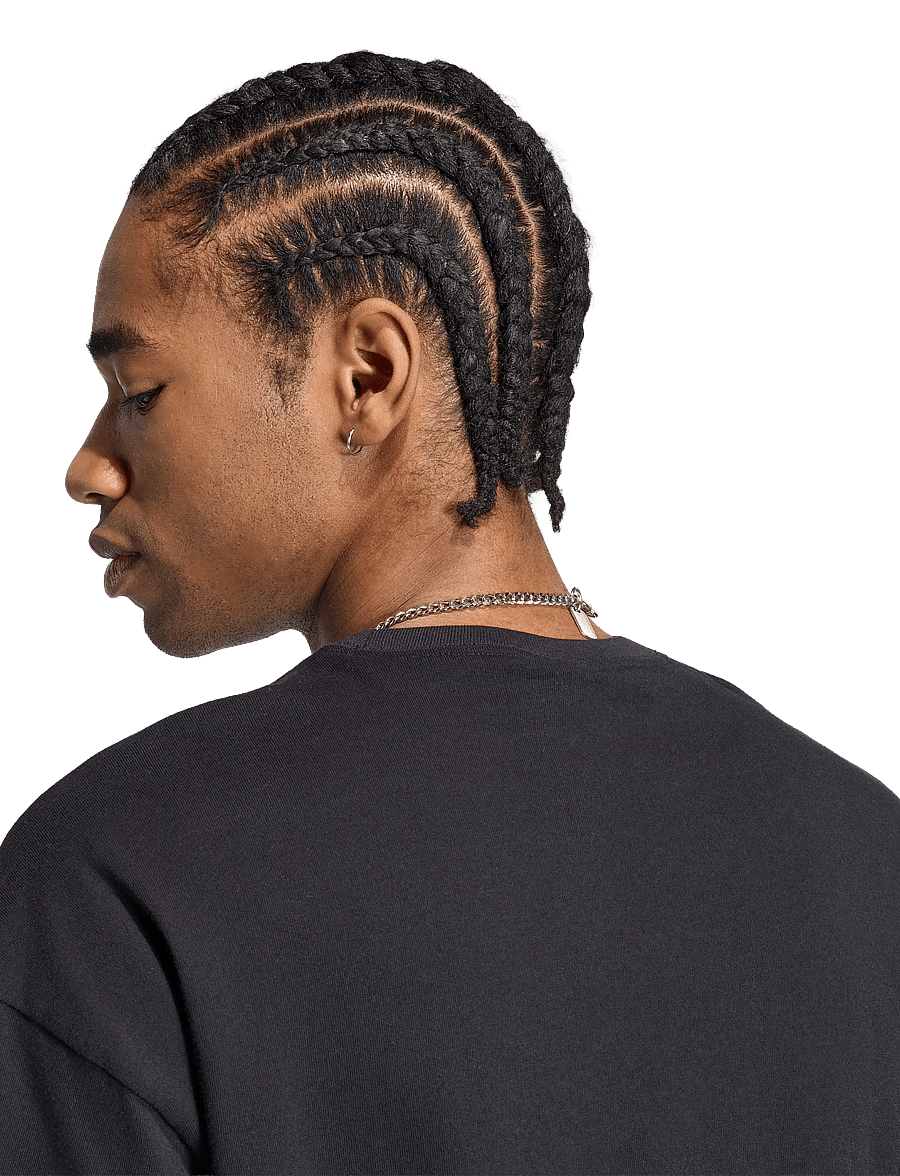 adidas Originals - ESS TEE - oberteile & t-shirts - black - 4