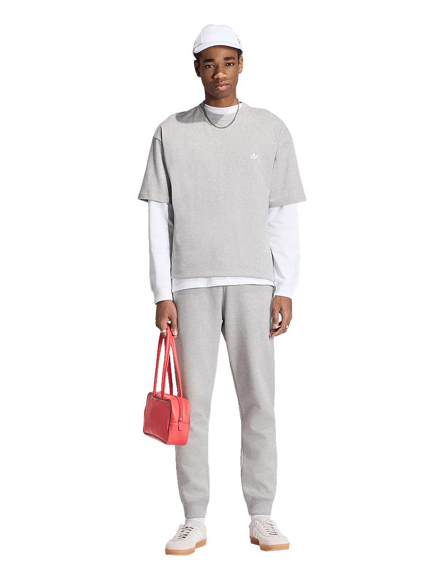 adidas Originals - ESS TEE - oberteile & t-shirts - mgreyh - 0