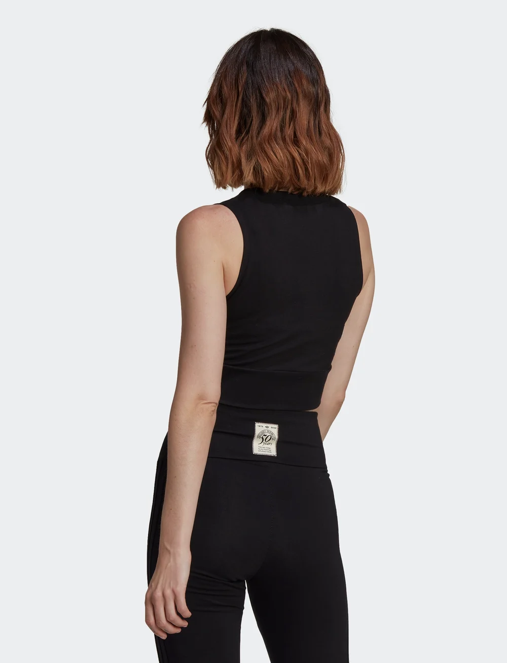 adidas Originals - adidas Originals Class of 72 Crop Vest - tank toppar - black - 3