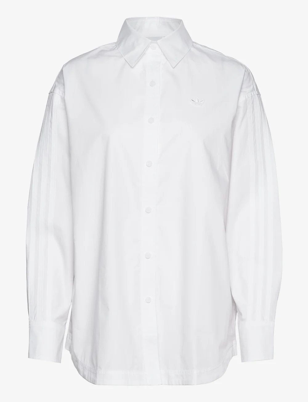 Adidas black and top white long sleeve top