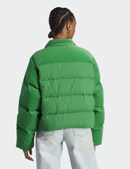 adidas Originals - VELVET PUFFER - spring jackets - green - 3