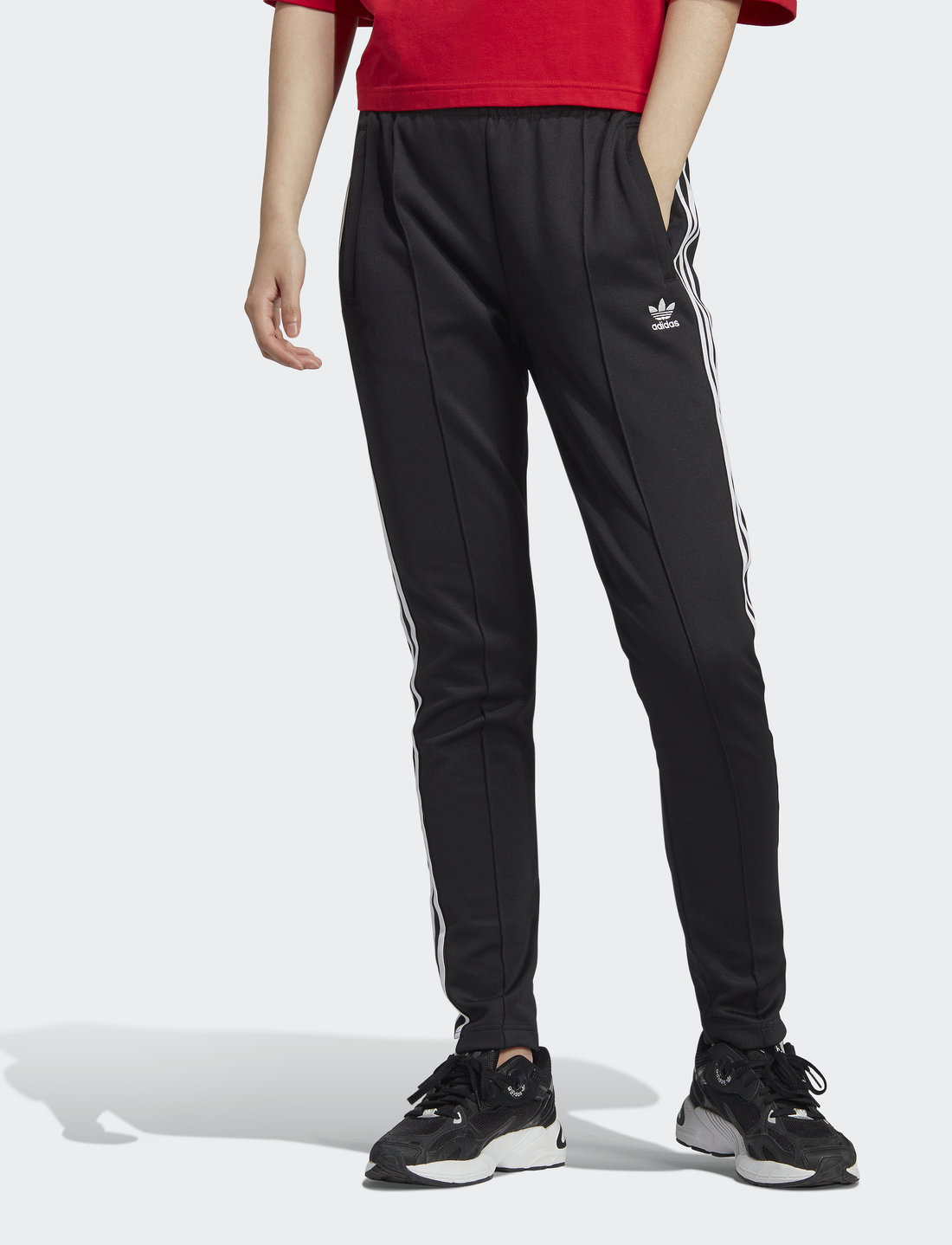 Sst track pants hot sale black