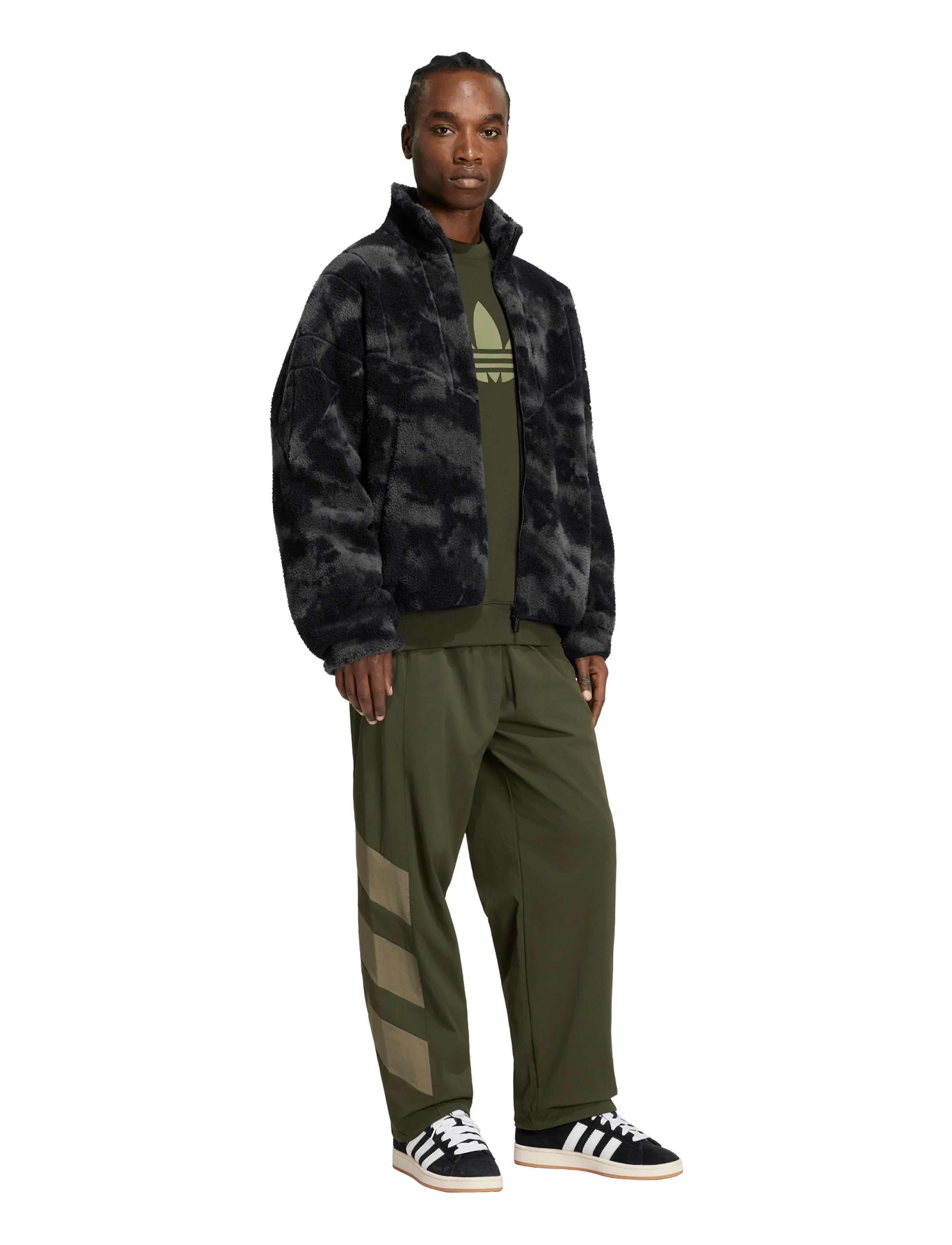 adidas Originals TT - Streetwear - BLACK / black