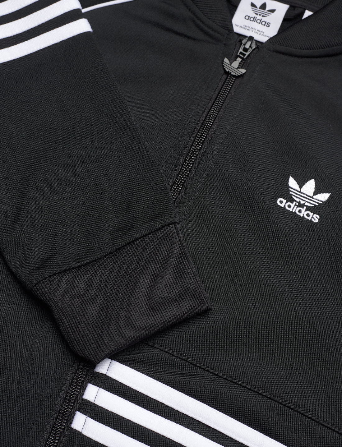 Adidas originals authentic superstar online track jacket in black dj2856