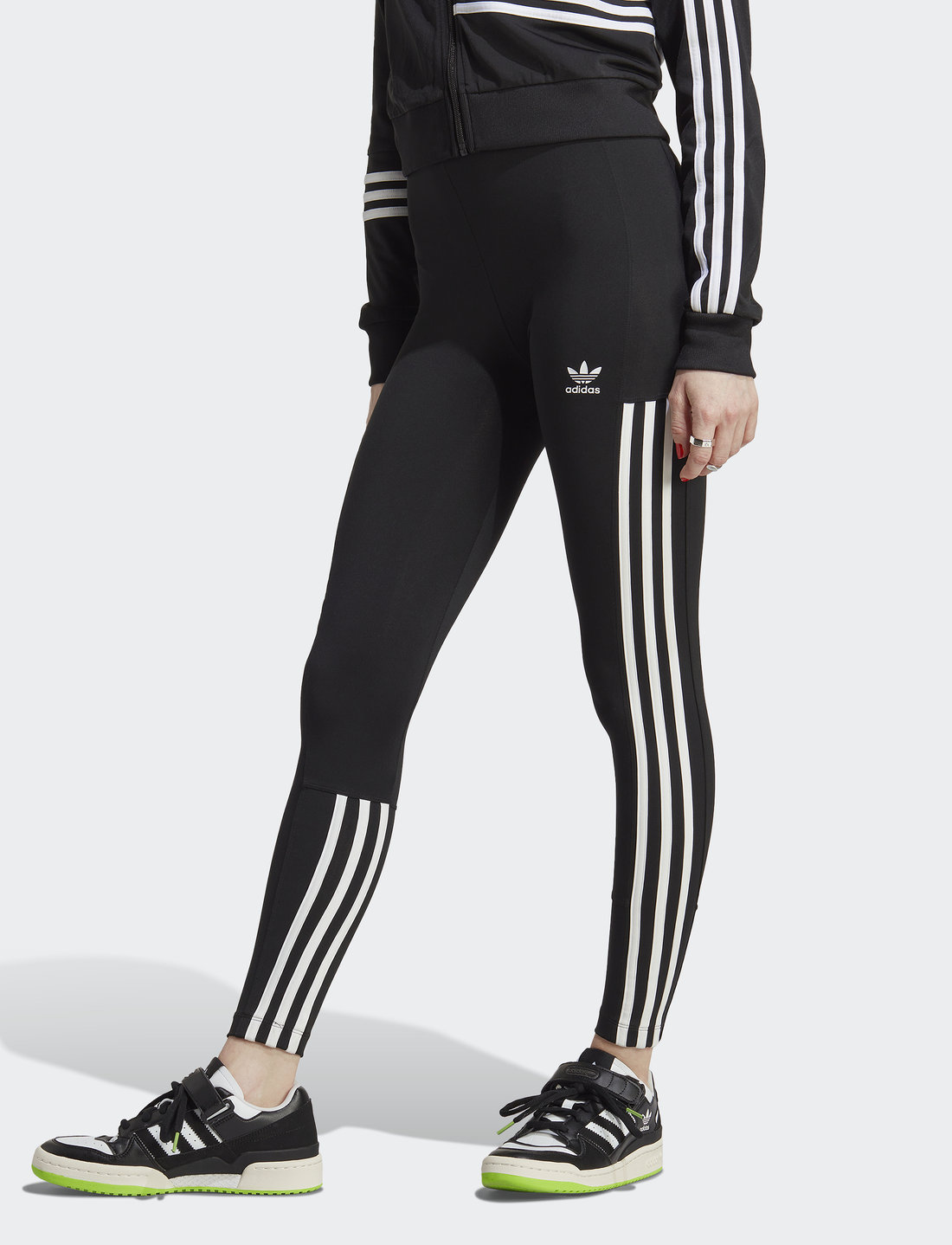 Adidas originals black leggings deals