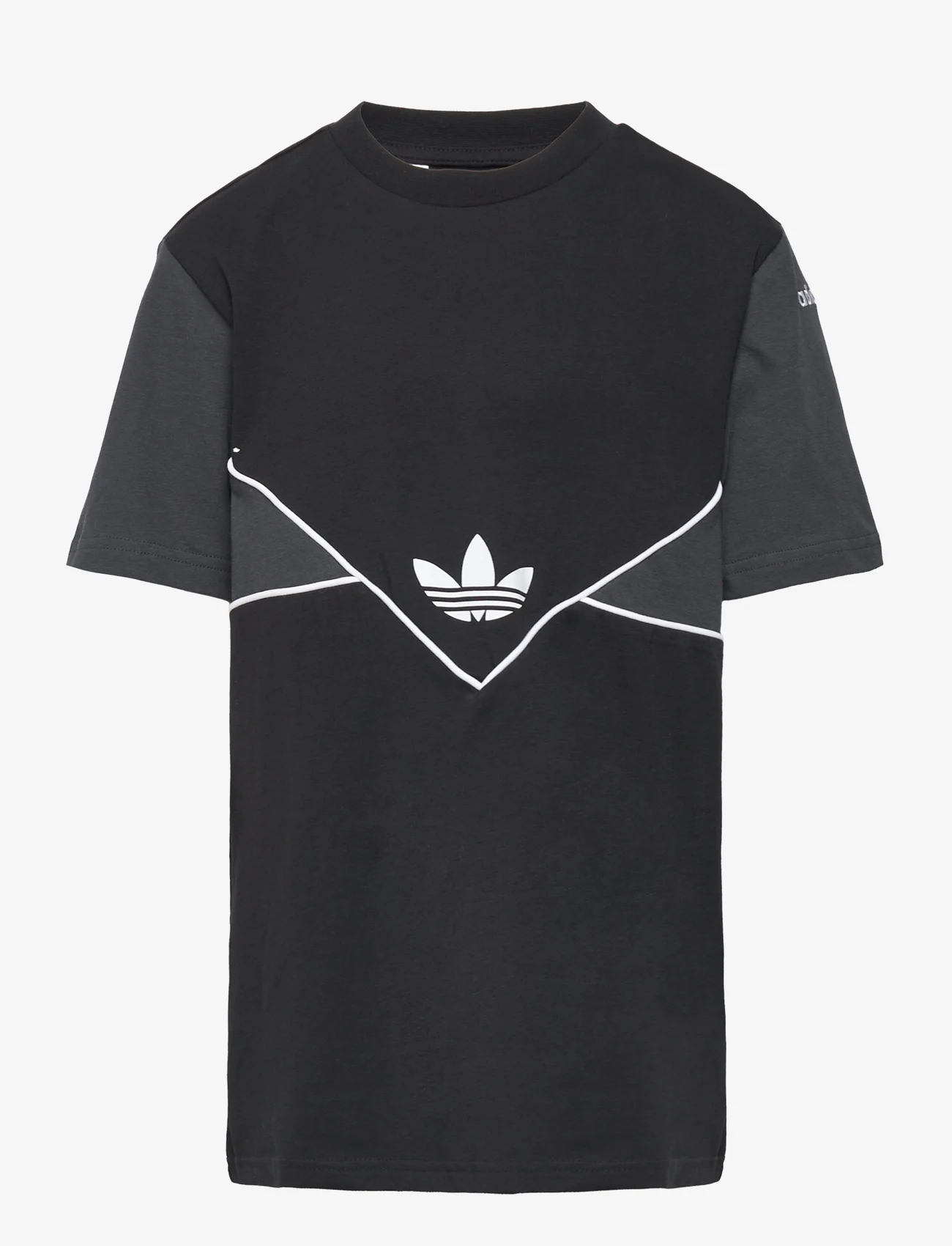 adidas Originals - Adicolor T-Shirt - lyhythihaiset - black/carbon - 0