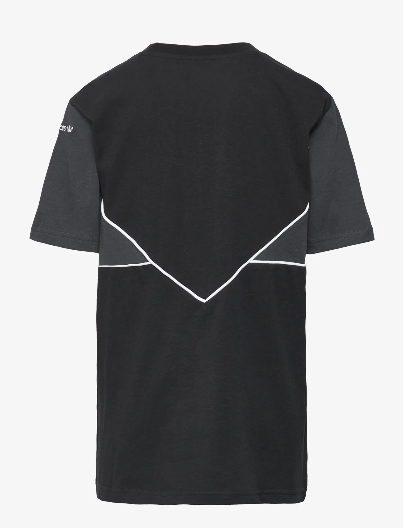adidas Originals - Adicolor T-Shirt - short-sleeved t-shirts - black/carbon - 1