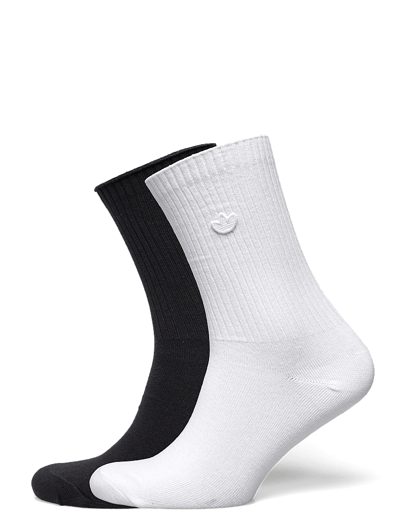 adidas Originals - CREW SOCK 2PP - träningsstrumpor - white/black - 0