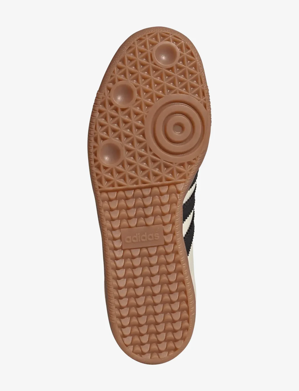 adidas Originals - SAMBA OG W - lave sneakers - crewht/cblack/sanstr - 5