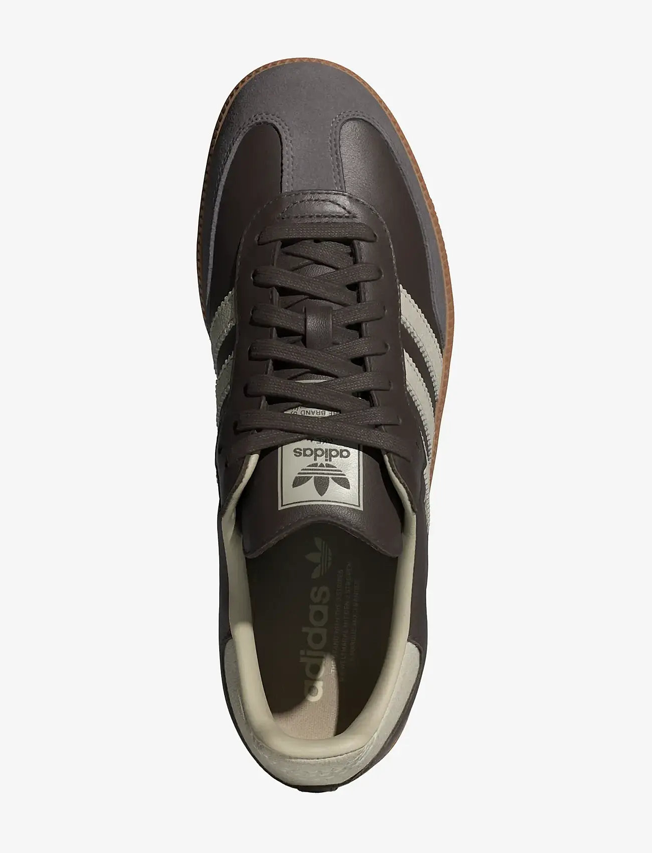 adidas Originals - SAMBA OG - low tops - brown/putgre/goldmt - 5