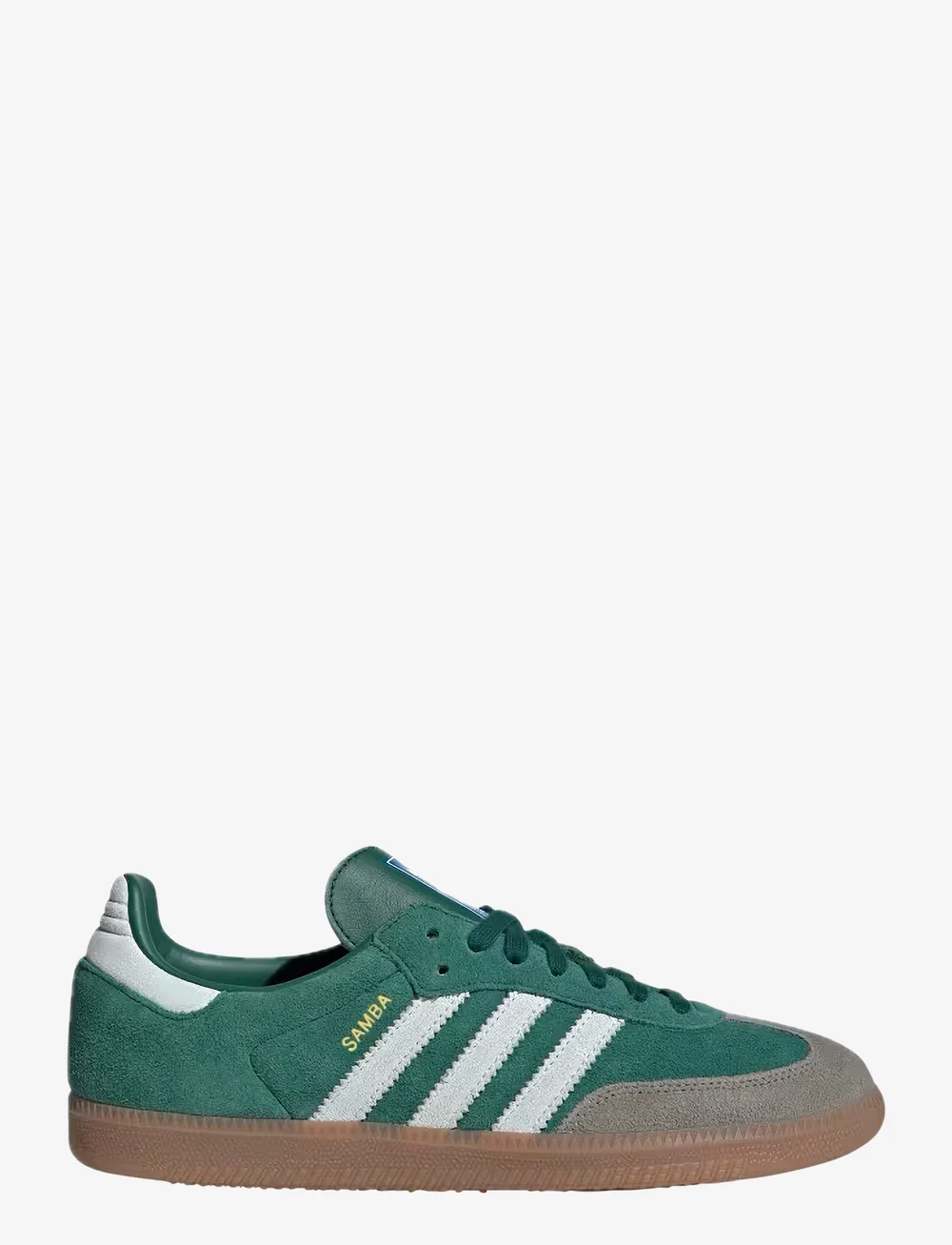 adidas Originals - SAMBA OG - niedrige sneakers - cgreen/ftwwht/gum4 - 1