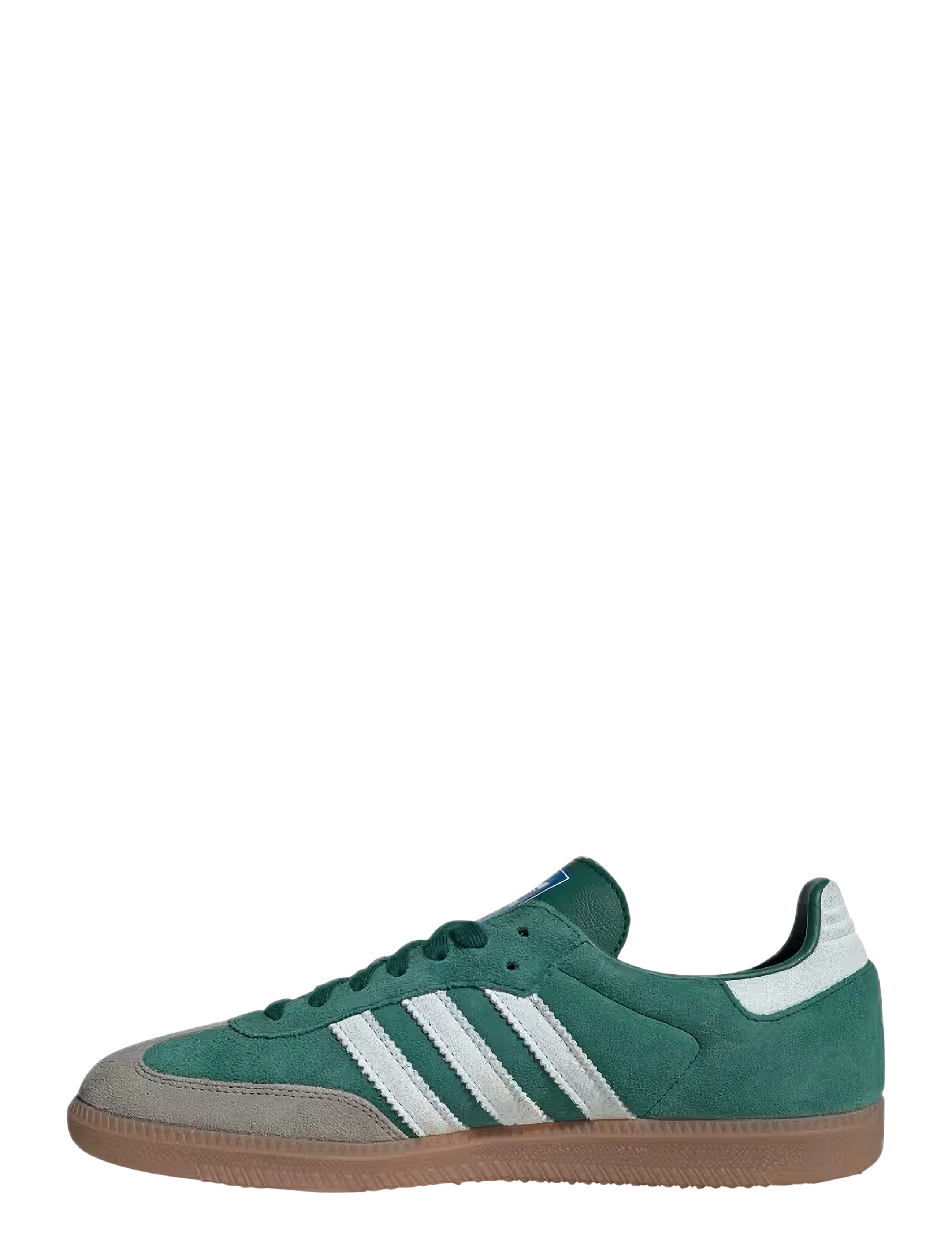 adidas Originals - SAMBA OG - lágir strigaskór - cgreen/ftwwht/gum4 - 2