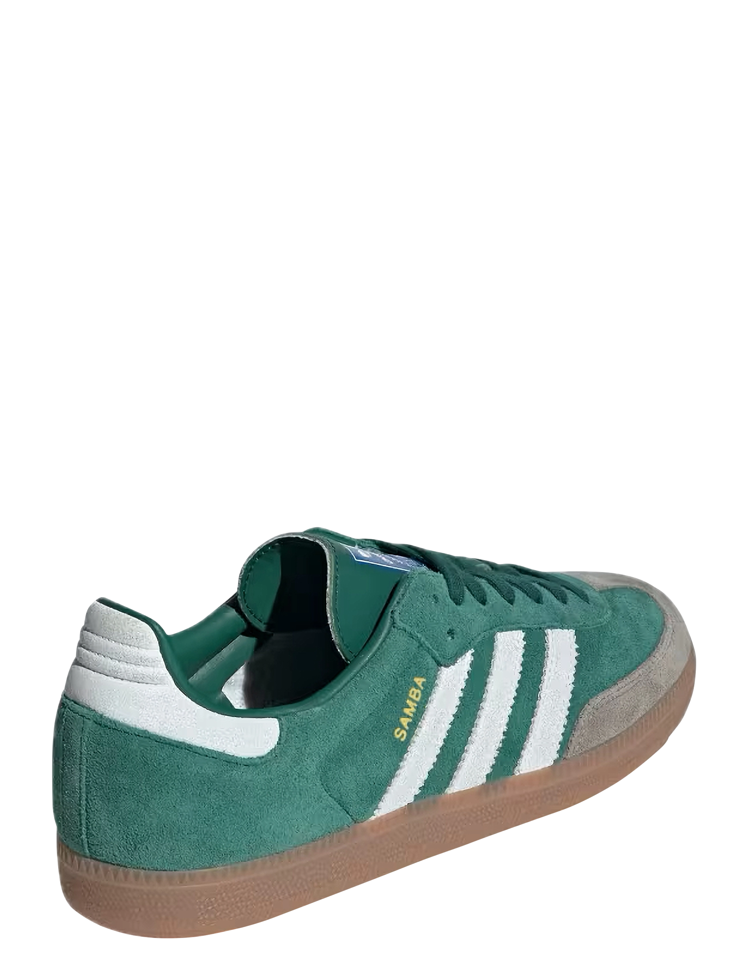 adidas Originals - SAMBA OG - lágir strigaskór - cgreen/ftwwht/gum4 - 3