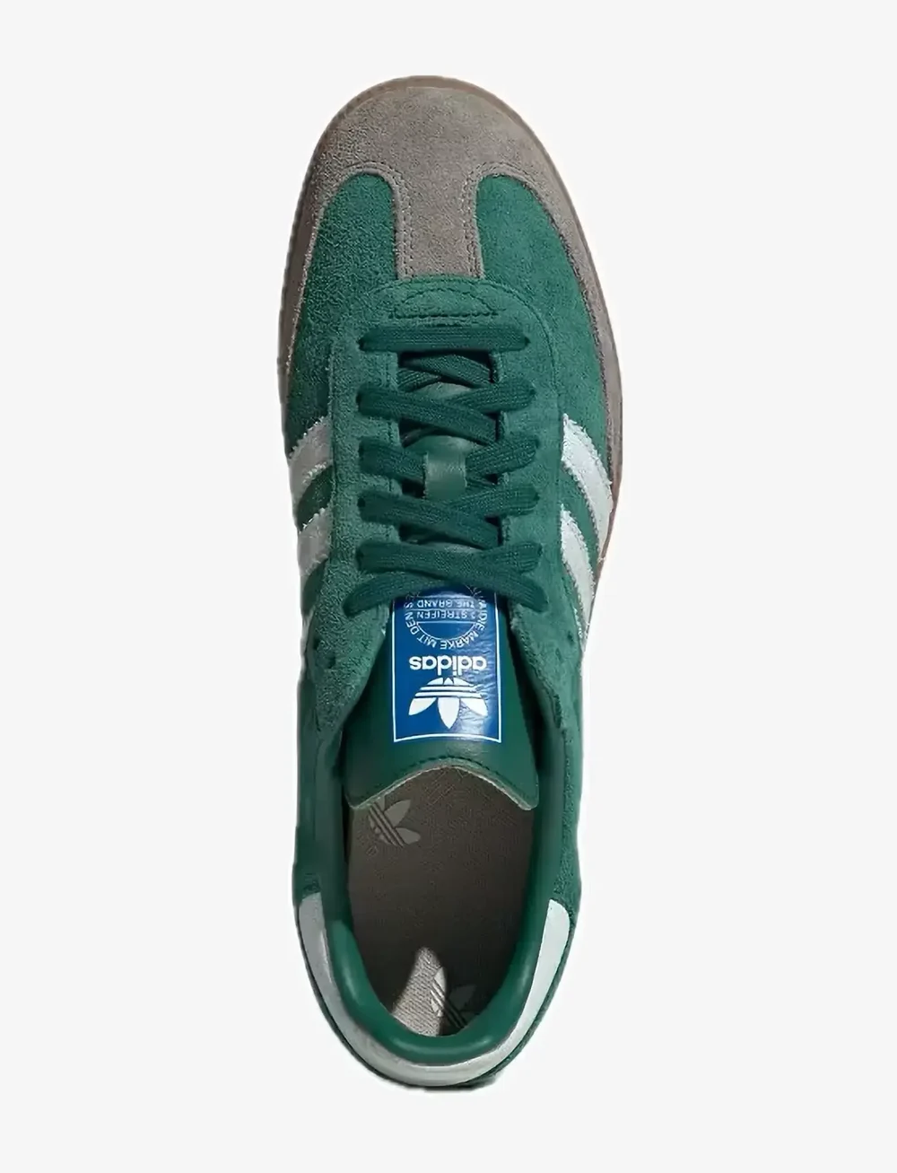 adidas Originals - SAMBA OG - niedrige sneakers - cgreen/ftwwht/gum4 - 4