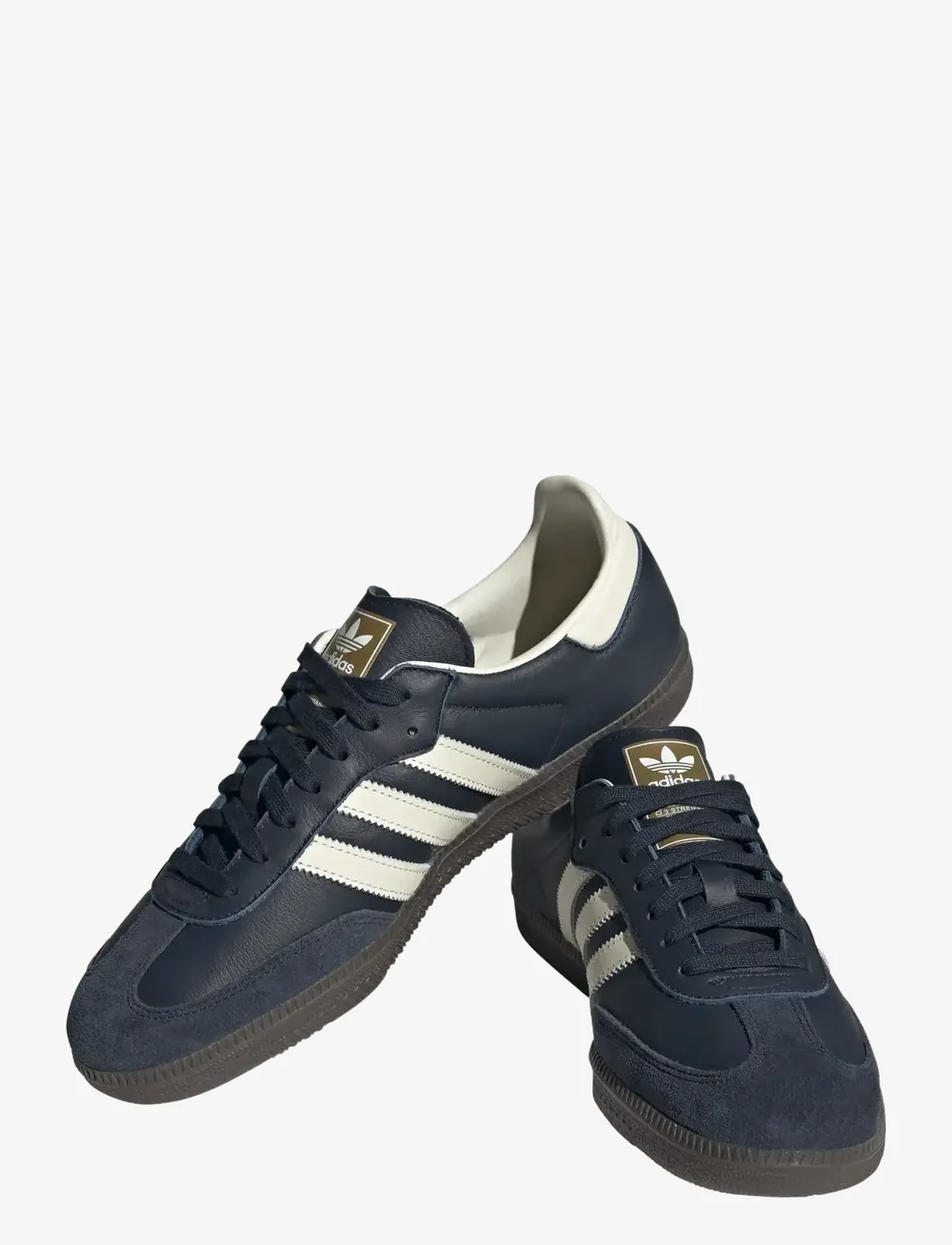 adidas Originals - SAMBA OG - laisvalaikio batai žemu aulu - ntnavy/cwhite/gum5 - 1