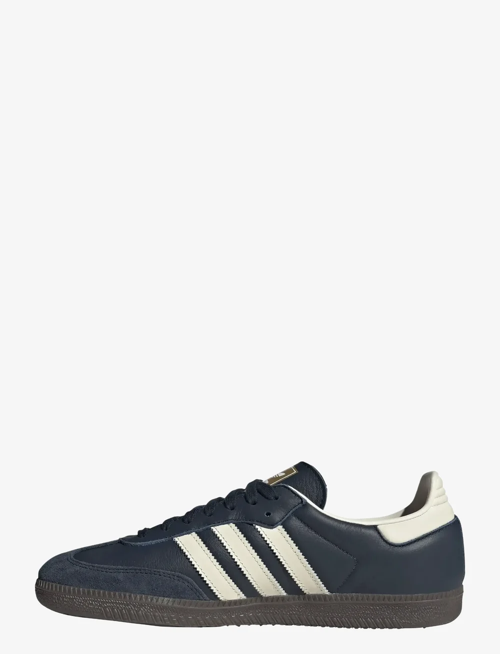 adidas Originals - SAMBA OG - laisvalaikio batai žemu aulu - ntnavy/cwhite/gum5 - 3
