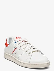 adidas Originals - STAN SMITH W - låga sneakers - cwhite/red/brblue - 0