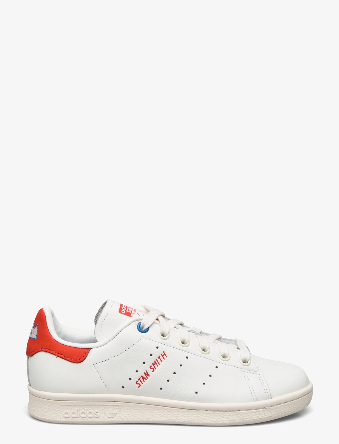 adidas Originals - STAN SMITH W - låga sneakers - cwhite/red/brblue - 1