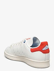 adidas Originals - STAN SMITH W - låga sneakers - cwhite/red/brblue - 2