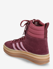 adidas Originals - Gazelle Shoes - laisvalaikio batai aukštu aulu - maroon/wonorc/goldmt - 2