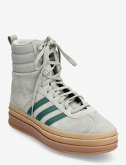 adidas Originals - Gazelle Shoes - high top sneakers - silgrn/cgreen/goldmt - 0