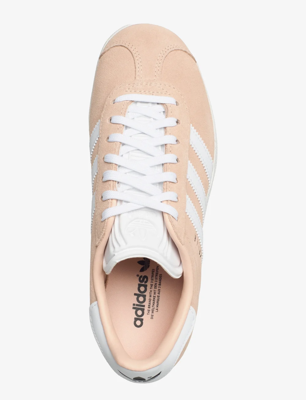 adidas Originals - GAZELLE W - niedriger schnitt - halblu/ftwwht/cblack - 4