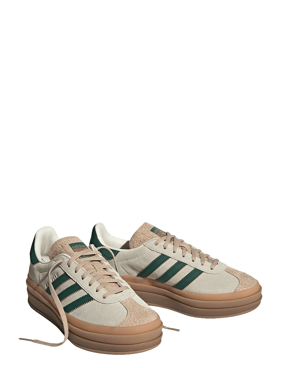 adidas Originals - GAZELLE BOLD W - niedrige sneakers - cwhite/cgreen/magbei - 1