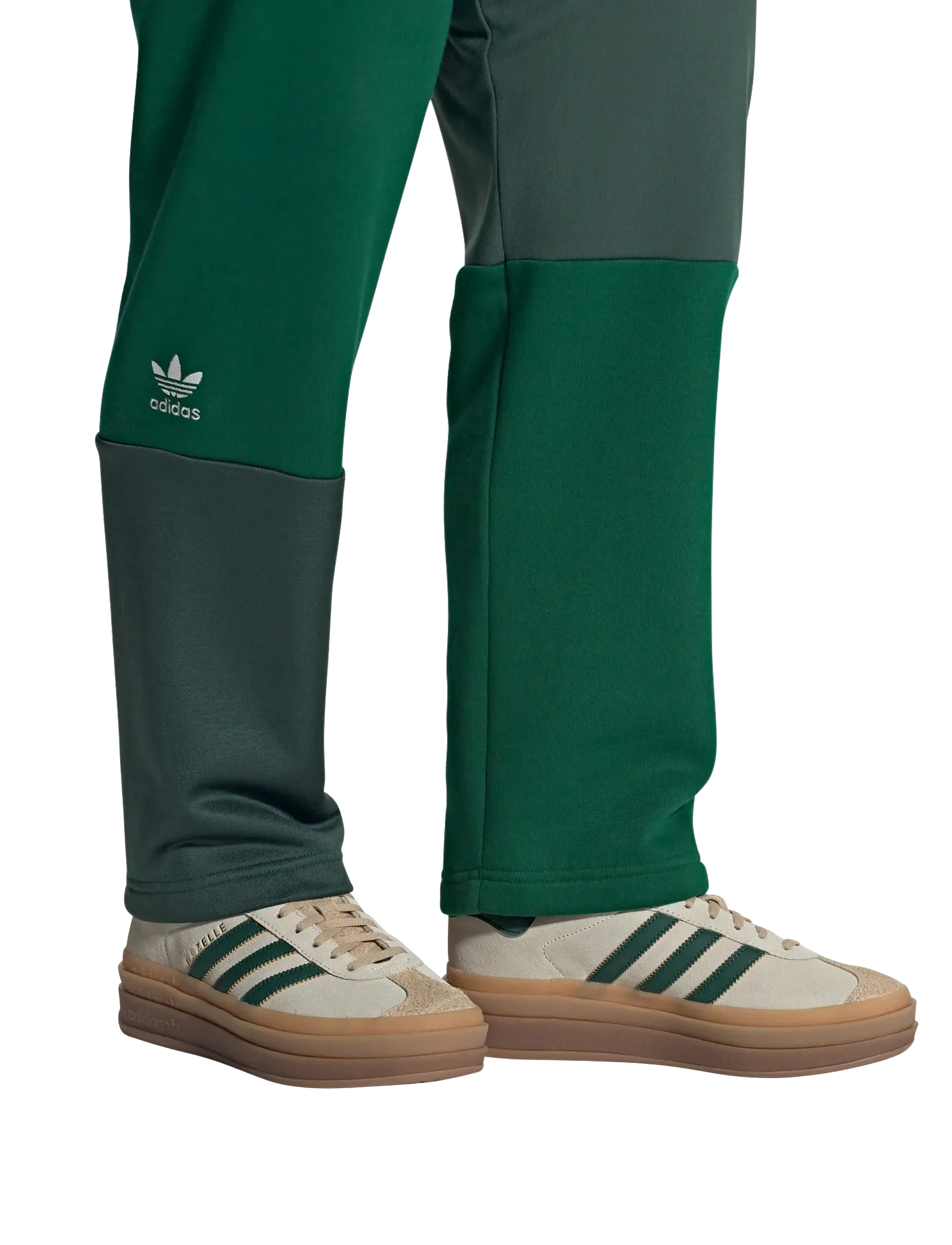 adidas Originals GAZELLE BOLD W - Laisvalaikio batai - CWHITE/CGREEN/MAGBEI / beige