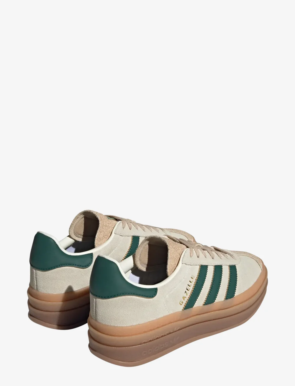 adidas Originals - GAZELLE BOLD W - sporta apavi ar zemu augšdaļu - cwhite/cgreen/magbei - 4