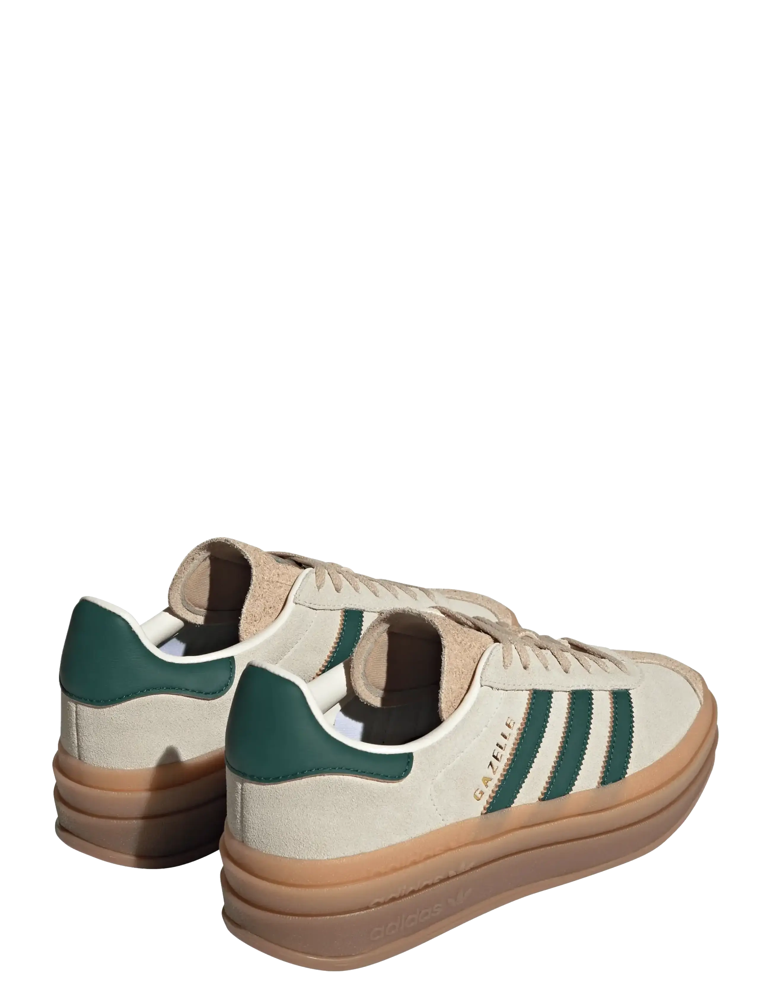 adidas Originals - GAZELLE BOLD W - niedrige sneakers - cwhite/cgreen/magbei - 4