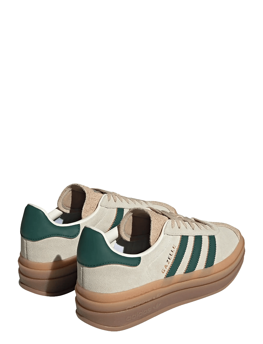 adidas Originals - GAZELLE BOLD W - niedrige sneakers - cwhite/cgreen/magbei - 4