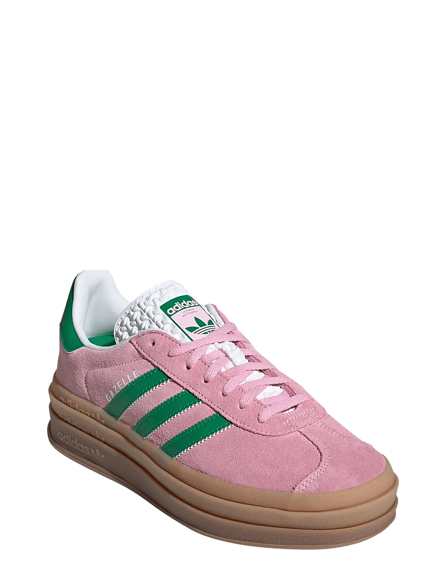 adidas Originals - GAZELLE BOLD W - chunky sneakers - trupnk/green/ftwwht - 1