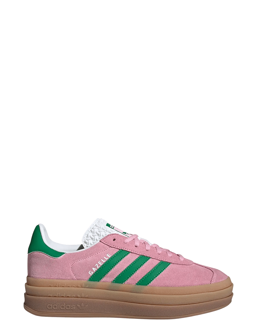 adidas Originals - GAZELLE BOLD W - chunky sneakers - trupnk/green/ftwwht - 2