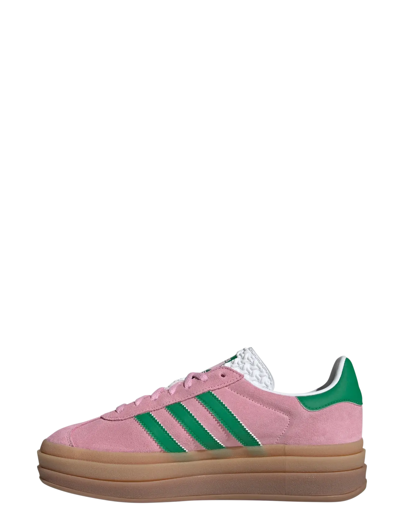 adidas Originals - GAZELLE BOLD W - chunky sneakers - trupnk/green/ftwwht - 3