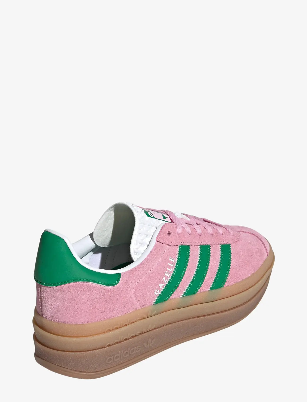 adidas Originals - GAZELLE BOLD W - chunky sneakers - trupnk/green/ftwwht - 4