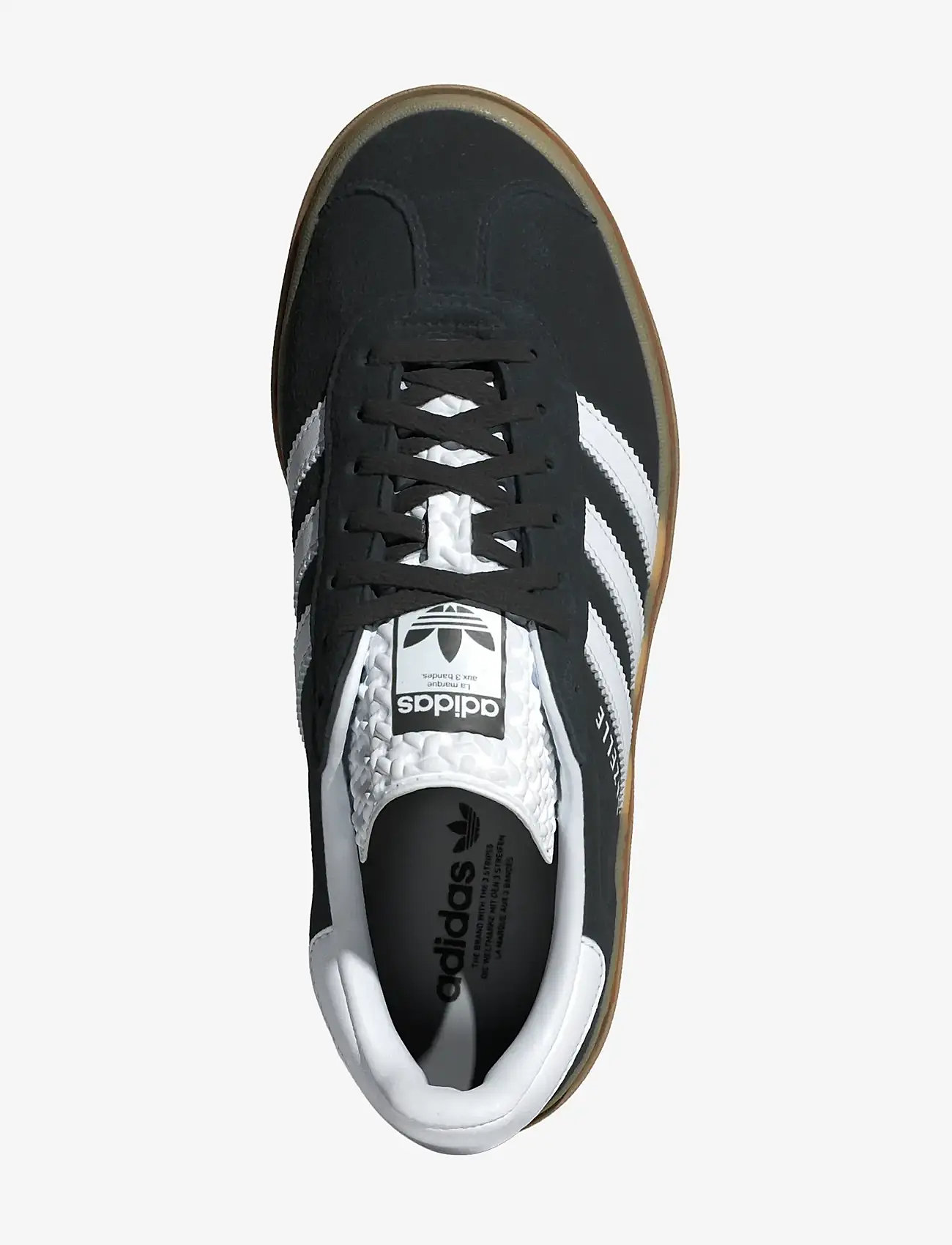 adidas Originals - GAZELLE BOLD W - paksu tallaga tossud - cblack/ftwwht/ftwwht - 4