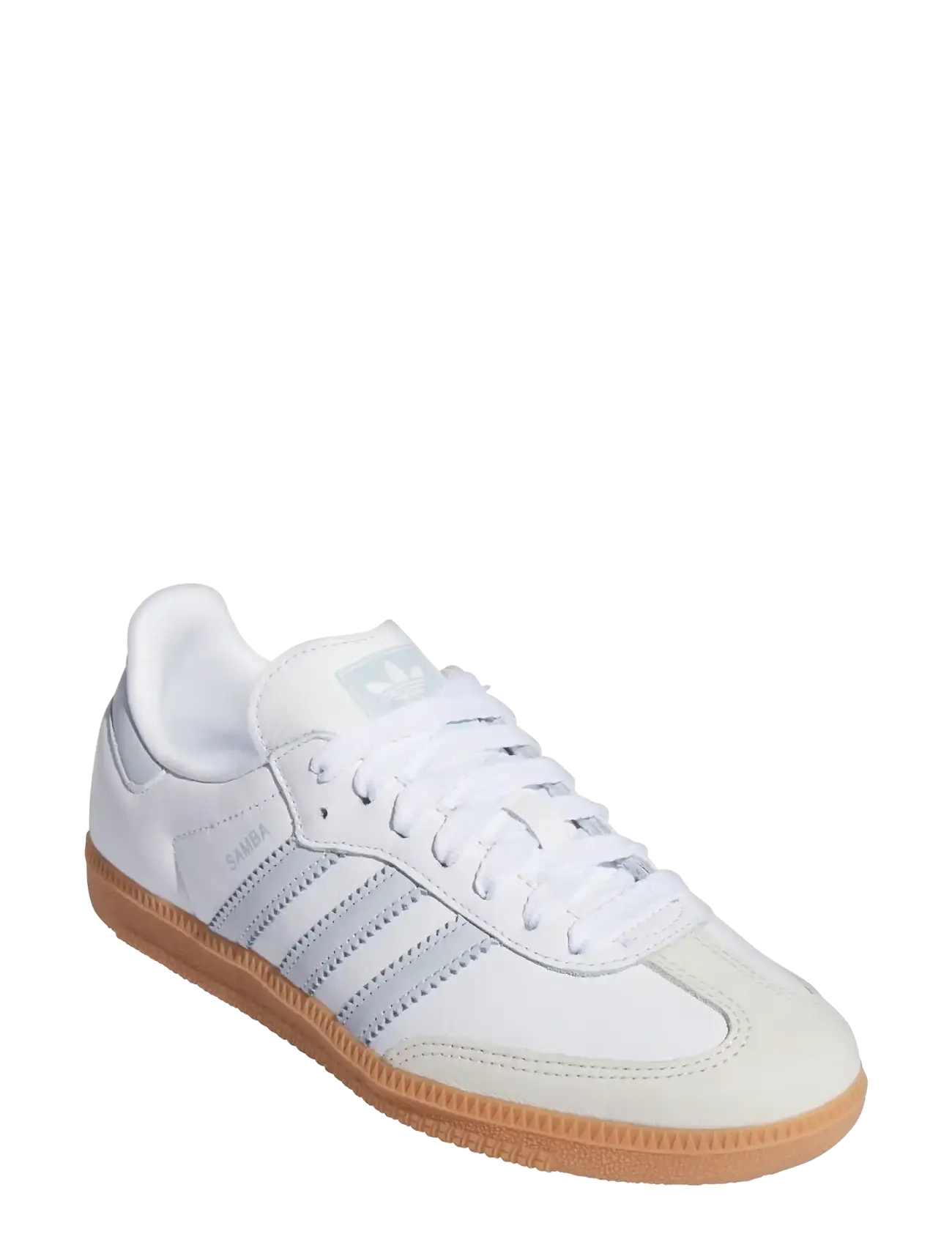 adidas Originals SAMBA OG W - adidas - FTWWHT/HALBLU/OWHITE / white