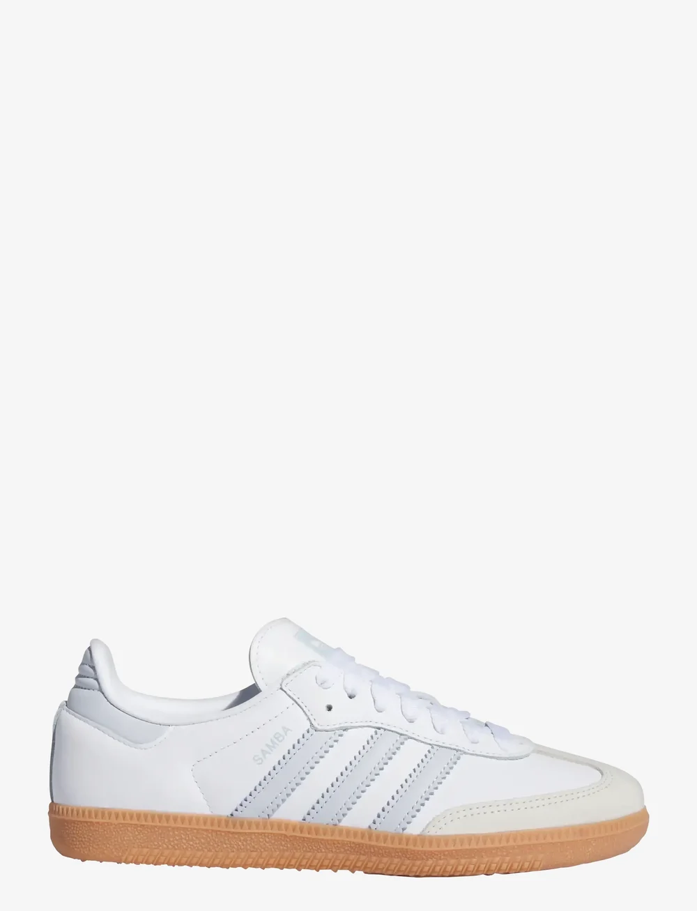 adidas Originals - SAMBA OG W - niedrige sneakers - ftwwht/halblu/owhite - 1