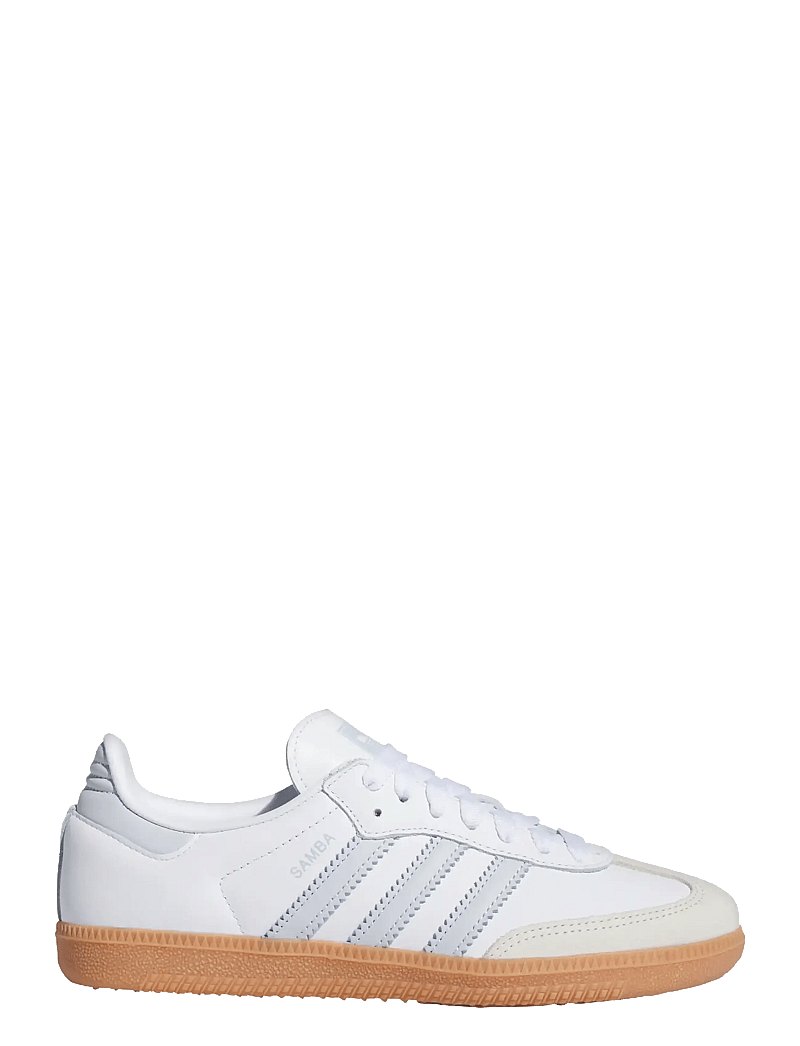 adidas Originals - SAMBA OG W - lave sneakers - ftwwht/halblu/owhite - 1