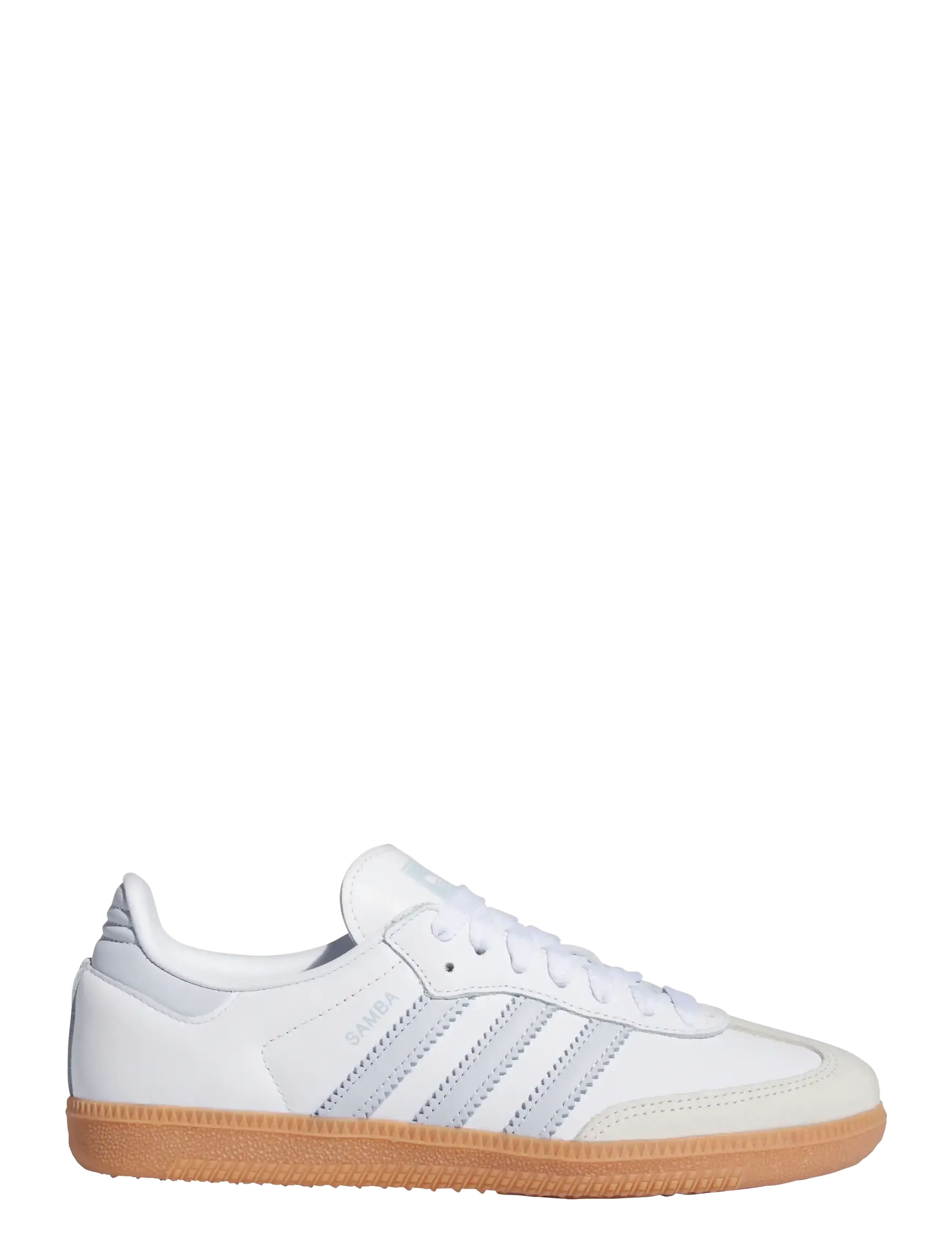 adidas Originals - SAMBA OG W - lave sneakers - ftwwht/halblu/owhite - 1