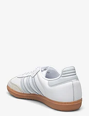 adidas Originals - SAMBA OG W - lage sneakers - ftwwht/halblu/owhite - 2